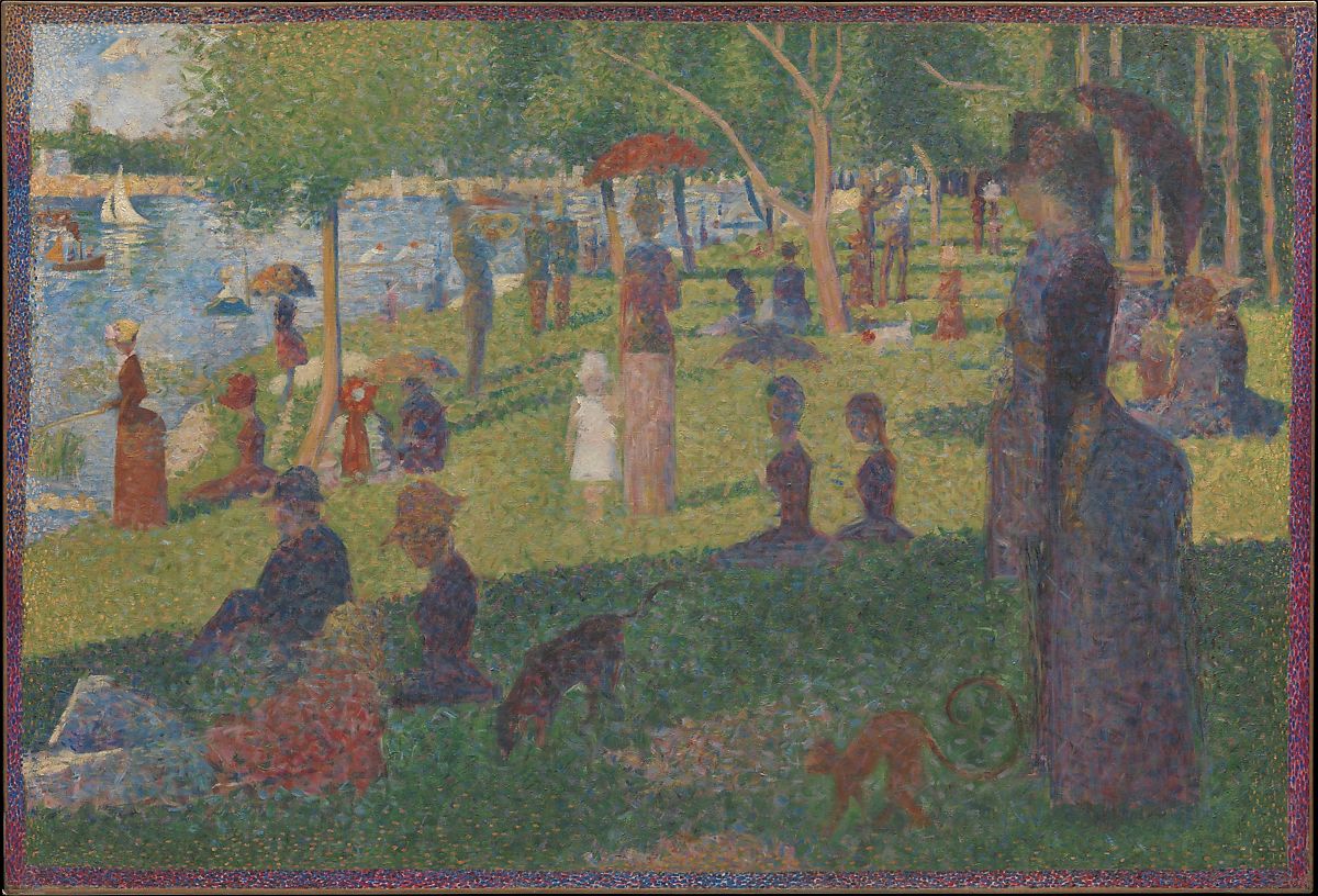 Study for "A Sunday on La Grande Jatte" by Georges Seurat